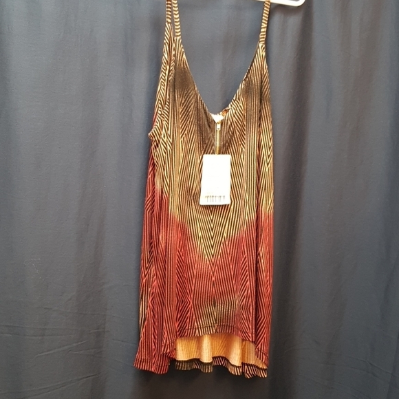 Silence + Noise women's size Medium tank top stripes, new tags attached - Picture 1 of 6